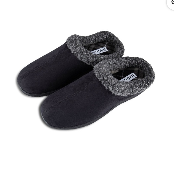 Haggar Other - Haggar Men's Open Back Memory Foam Padded Clog Slippers‎ SIZE XL (11-12)